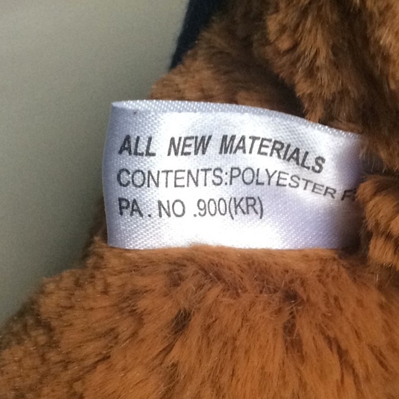 Brown Teddy Bear with Blue Tee Shirt/Steven Smith - Picture 5 of 7